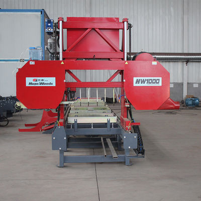 Elektrische Motorbandsäge 60 Computer-Portable Sawmill für den südafrikanischen Markt