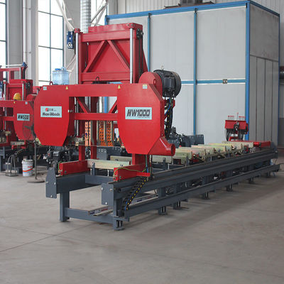 Elektrische Motorbandsäge 60 Computer-Portable Sawmill für den südafrikanischen Markt