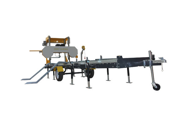 Portable Swing Blade Sawmill Bandsaummühle Baumstammschneidemaschine für Holz