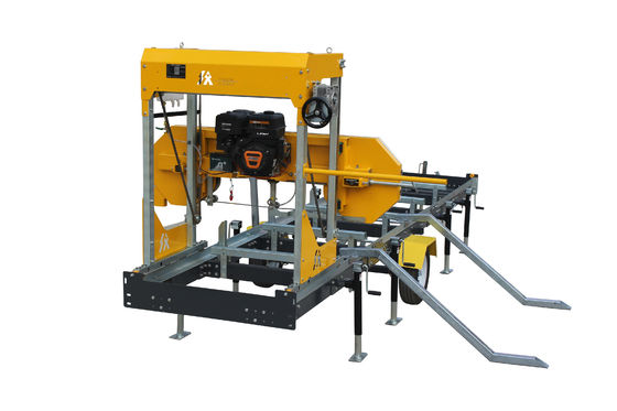 Portable Swing Blade Sawmill Bandsaummühle Baumstammschneidemaschine für Holz