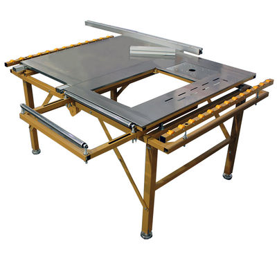 90 KG Gewicht Vertikaler Stil Portable Schiebetisch Säge Maschine für Holz schneiden Panel