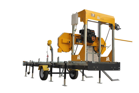 Portable Swing Blade Sawmill Bandsaummühle Baumstammschneidemaschine für Holz
