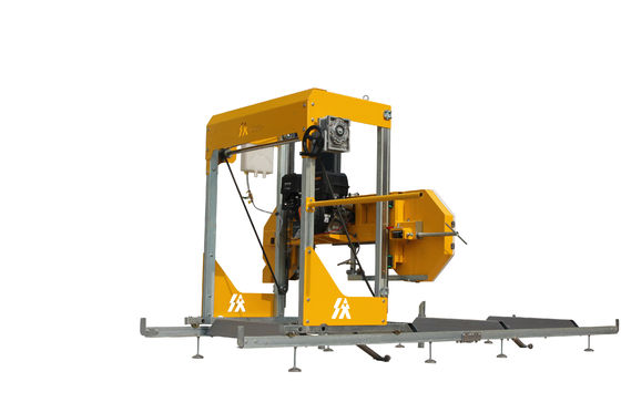 Horizontale Holzsäge-Maschine Holz schneiden Sägemühle Holzbearbeitung