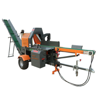 Holzschneidemaschine mit Benzin-Feuerholzverarbeitungsmaschine