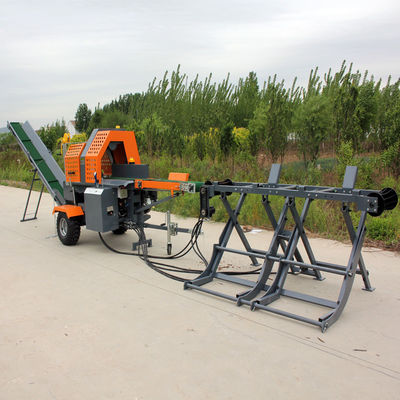Holzschneidemaschine mit Benzin-Feuerholzverarbeitungsmaschine