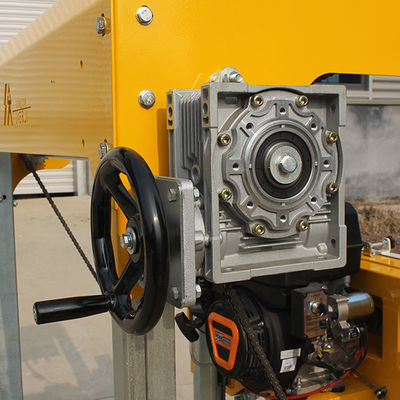 2000 kg Schnittmaschinen für Holz mit 36 Zoll Band Sägemühle Dieselmotor