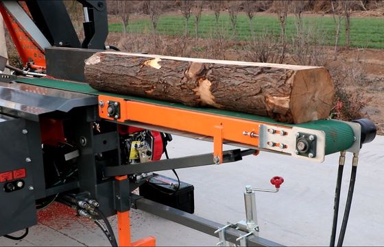 Holzspaltung Wunded Log Splitter 20T Feuerholzverarbeiter mit Hydraulik Diesel