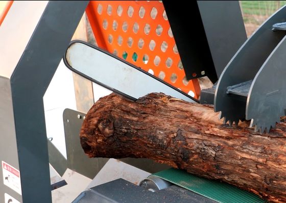 Holzspaltung Wunded Log Splitter 20T Feuerholzverarbeiter mit Hydraulik Diesel