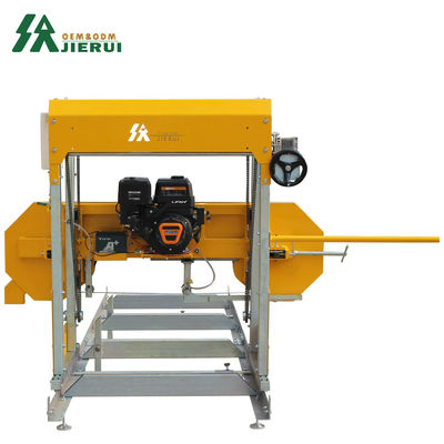Holzbearbeitung JIERUI Portable Hydraulic Automatic Sawmill Elektrische Holzschneidemaschine