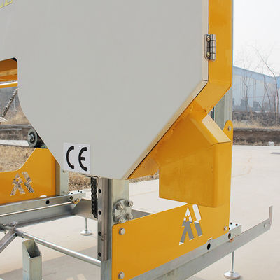 220/380V Spannung und 4-20kW Leistung Portable Sawmill zum Schneiden von Baumstamm in Kenia