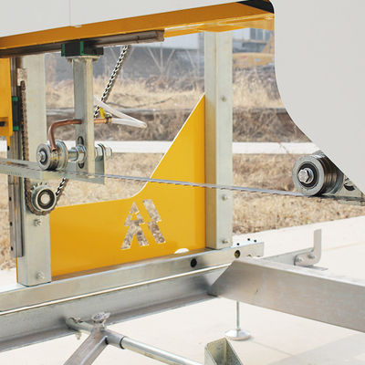 220/380V Spannung und 4-20kW Leistung Portable Sawmill zum Schneiden von Baumstamm in Kenia