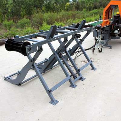 Hydraulischer Brennholzverarbeiter mit Baumstammheber und Baumstammtisch 300 kg Kapazität Modell