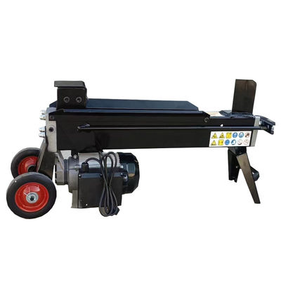 Elektromotorische Holzspaltmaschine Mobiler Brennholzprozessor Hydraulischer Baumstammspalter