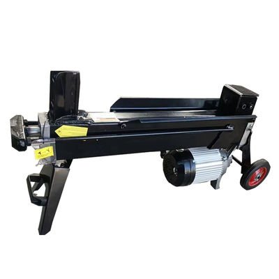Elektromotorische Holzspaltmaschine Mobiler Brennholzprozessor Hydraulischer Baumstammspalter