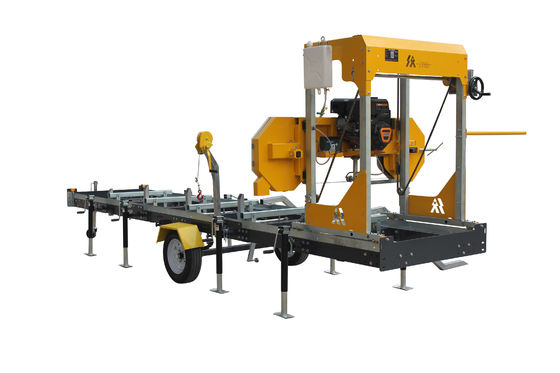 Handnehmbare Sägemühle Kraftband Sägemühle Max.Arbeitsbreite 1000 mm