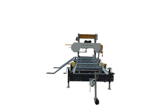 Hydraulische Industrie-Maschine Sägemühle Tragbare Holzmühle zum Schneiden von Holz
