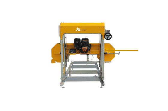 Portable Sawmill Trailer Schneidmaschine für Präzisionsholzschneiden auf Jerry Sawmill