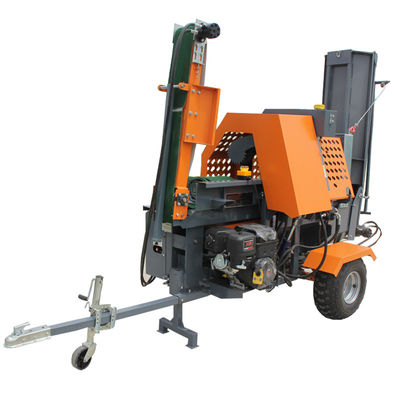 Anpassungsfähige Feuerholzverarbeitungsmaschine für Bauarbeiten 2300x1250x1750mm Größe