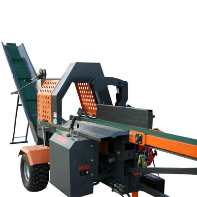 Feuerholzverarbeiter für Bauwerke Benzinkraftwerk Hydraulischer Blocksplitter