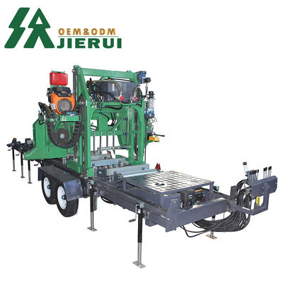 2024 31 Zoll 13,5 PS Kraft Benzin Elektrischer Dieselmotor Hydraulische Bandsäge Sägemühle zum Einzelverkauf
