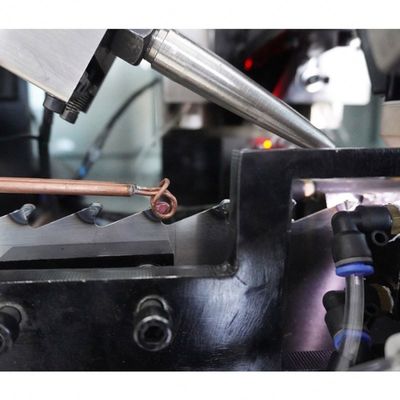 Videotechnische Unterstützung nach dem Service Automatische Zahnschweißmaschine