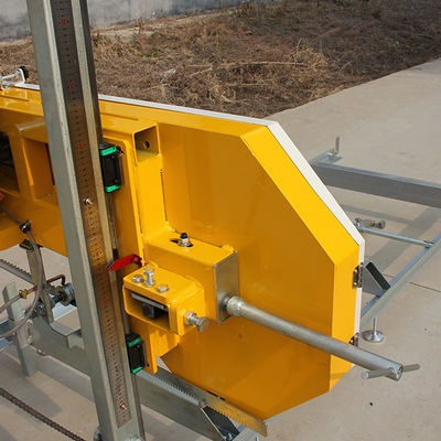 5.9*2.2*.22m Baumspannsäge Mini Portable Second Hand Holzschneidemaschine für Uganda