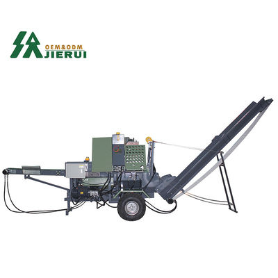 Automatischer Brennholzverarbeiter Elektromotor Holzspalter für Bauarbeiten
