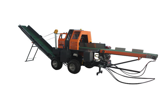 30t Benzin-Logsplitter 600mm Durchmesser Gebrauchtes Brennholzverarbeiter für Forstmaschine